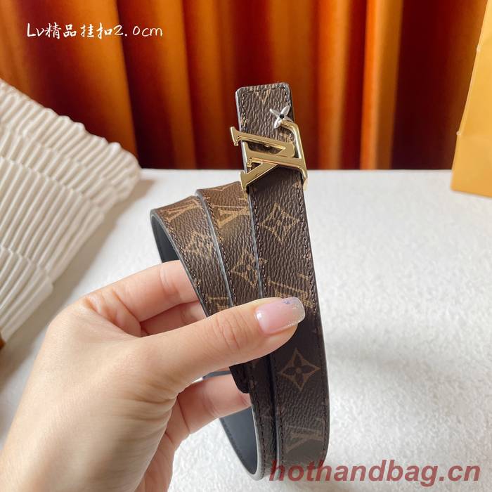 Louis Vuitton Belt 20MM LVB00159 Louis Vuitton Belt 20MM LVB00159